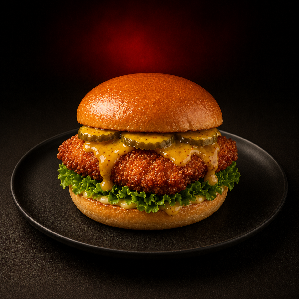 Honey Mustard Chicken Burger