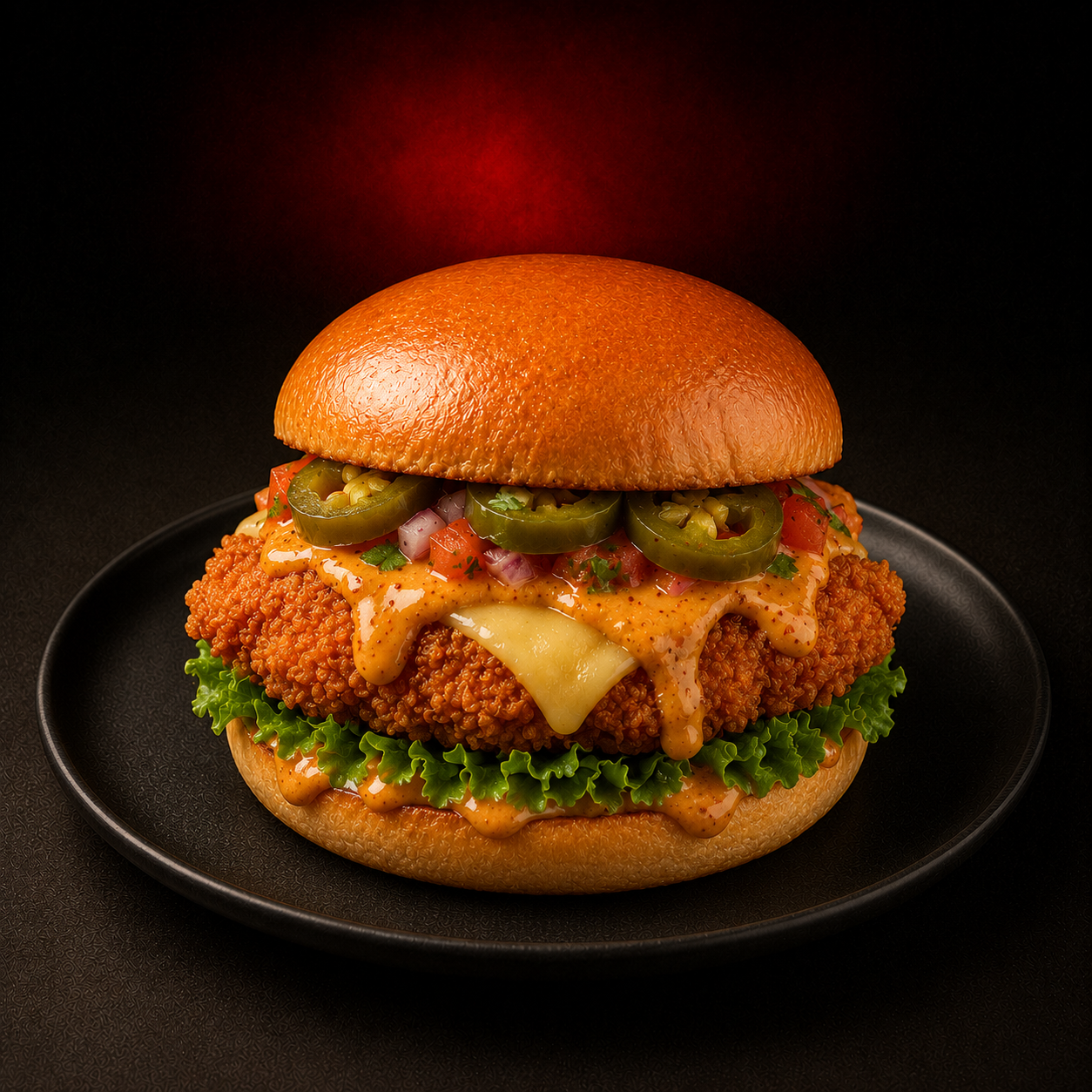 Mexican Chicken Burger